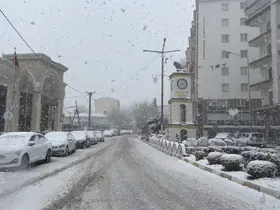 Mazıdağı’nda mart ayında kar yağışı etkili oldu
