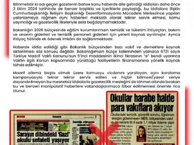 MEB Dezenformasyonla Mücadele: "’MEB, bütçesinden vakıf ve derneklere ilk 6 ayda 1,1 milyar ödeme yaptı’ iddiası gerçeği yansıtmamaktadır"
