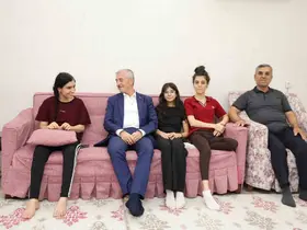 Mehmet Tahmazoğlu’ndan vatandaşlara ev ziyareti
