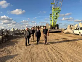 Melen Deresi’nde mahmuz çalışmaları yerinde incelendi
