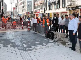 Melikgazi Belediyesi şehrin merkezine estetik katmaya devam ediyor
