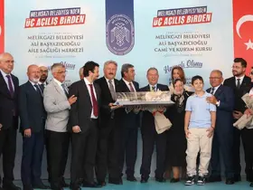 Melikgazi’de bir ASM ve cami daha açıldı
