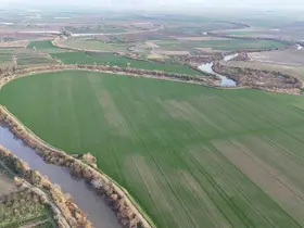 Menderes Nehri suya kavuştu
