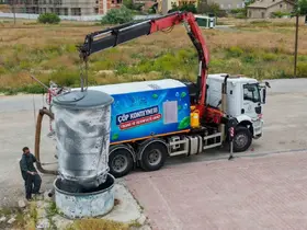 Meram’da konteyner temizlikleri hız kazandı