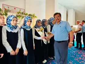 Merkezefendi’de hafızlık gururu 7. sınıfa başlamadan hıfzını tamamladı
