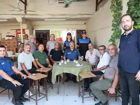 Mersin Emniyet Müdürü Aktaş, vatandaşlarla bir araya geldi
