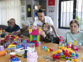 Mersin’de Alzheimer hastalarına dolu dolu bir gün
