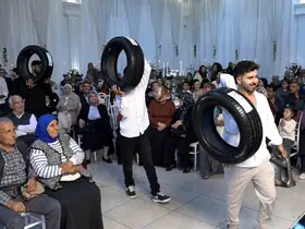 Mersin’de damada lastik ve motor yağı taktılar
