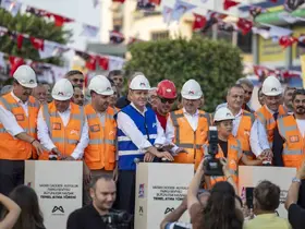 Mersin’de dev kavşak projesinin temeli atıldı

