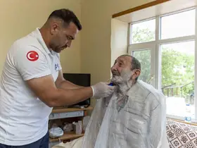 Mersin’de evde sağlık hizmetiyle hayatlar kolaylaşıyor
