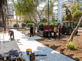 Mersin’de iki park baştan sona yenileniyor
