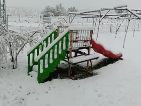 Mersin’de mayısta kar yağışı etkili oldu, yaylalar beyaza büründü
