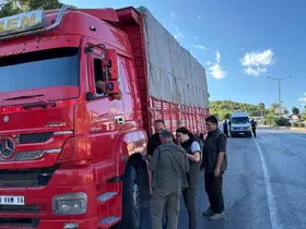Mersin’de orman suçlarına karşı yol kontrolü

