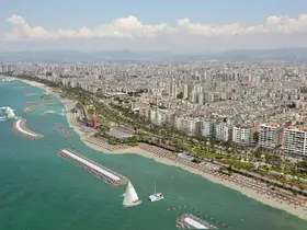 Mersin’de sahil hattına ’Plaj Mersin’ projesi
