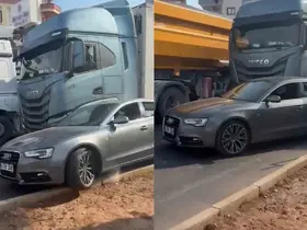 Mersin’de trafikteki korku dolu tartışmaya ceza yağdı
