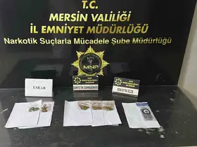 Mersin’de uyuşturucu operasyonunda 3 şüpheli tutuklandı
