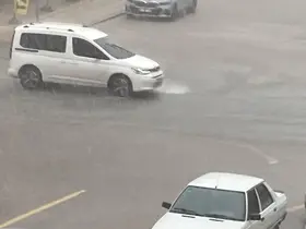 Mersin’de yağış etkisini sürdürüyor

