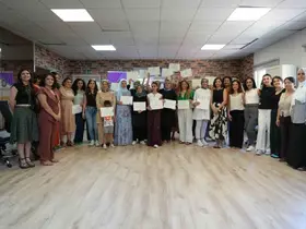 Mesleki atölyeler kadınların üretim alanlarını genişletiyor
