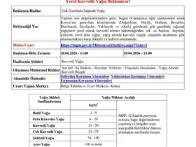 Meteorolojiden yeni uyarı! Konya için yine kuvvetli sağanak alarmı verildi