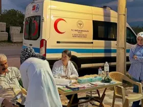 Mevsimlik tarım işçileri sağlık kontrolünden geçti
