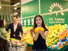 Meyve ve sebze pestisit kontrol sonuçları Migros uygulamasında
