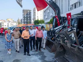 Mezitli Belediyesi araç filosunu güçlendirdi
