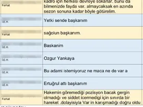 MHK soruşturmasında hakem görevlendirmelerine ilişkin dikkat çeken yazışma
