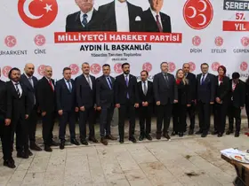 MHP Aydın’da yeni yönetim tanıtıldı

