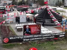 MHP Çankaya İlçe Başkanlığı 8’inci yılında iftar programlarına devam ediyor
