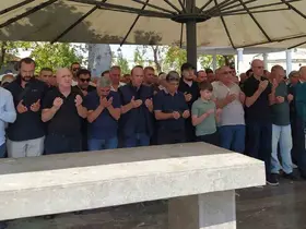 MHP eski ilçe başkanı Ceyhun Demirakın gözyaşları ile uğurlandı
