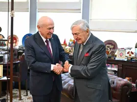 MHP Genel Başkanı Bahçeli, Rahmi Koç ve Ali Koç’u kabul etti
