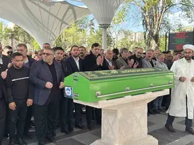 MHP İl Başkan Yardımcısı Ali Korkmaz toprağa verildi
