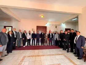 MHP İlçe Başkanı Taşdemir, Kaymakam Keklik ile görüştü

