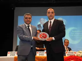 MHP Yakutiye ilçe kongresi yapıldı: Sinan Demir yeniden başkan
