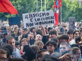 Milano’da protestocular polisle çatıştı
