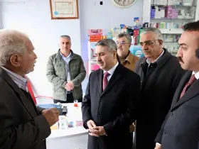 Milletvekili Alkayış, Çelikhan’da incelemelerde bulundu
