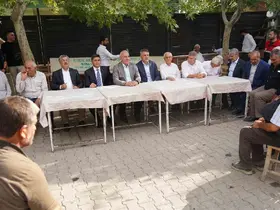 Milletvekili Şan, Tut ilçesinde vatandaşlarla buluştu
