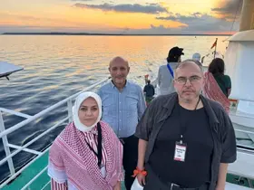 Milletvekili Ün, Vicdan gemisinden seslendi; "Hepimiz Gazze ve Filistin için çabalamalıyız"

