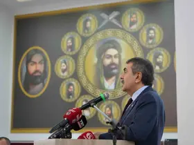 Milli Eğitim Bakanı Prof. Dr. Yusuf Tekin, Erzurum’da cemevini ziyaret etti
