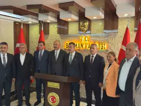 Milli Eğitim Bakanı Tekin’den Batman Valiliğine ziyaret
