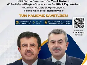 Milli Eğitim Bakanı Yusuf Tekin Denizli’ye geliyor