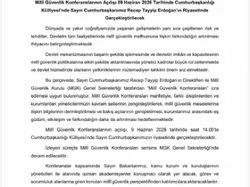 Milli Güvenlik Konferansları yarın başlıyor
