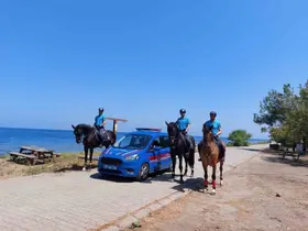 Milli Park’ta Atlı Jandarma Timi göreve başladı
