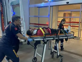 Motosiklet ile otomobil çarpıştı: 1 yaralı

