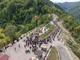 Motosiklet tutkunlarından "İstiklal" sürüşü
