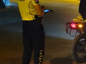 Motosikletli denetimden kaçamadı: 320 bin TL ceza kesildi
