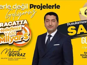MTSO Başkan Adayı Boyraz’ın pusula rengi belli oldu
