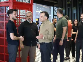 MTSO Başkan adayı Duyan, esnafla bir araya geldi
