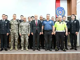 Muğla Emniyetinde rütbe terfi töreni
