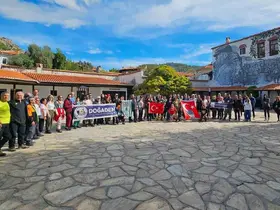 Muğlalı dağcılar Muğla’nın tarihi ve doğal güzelliklerini tanıtıyor
